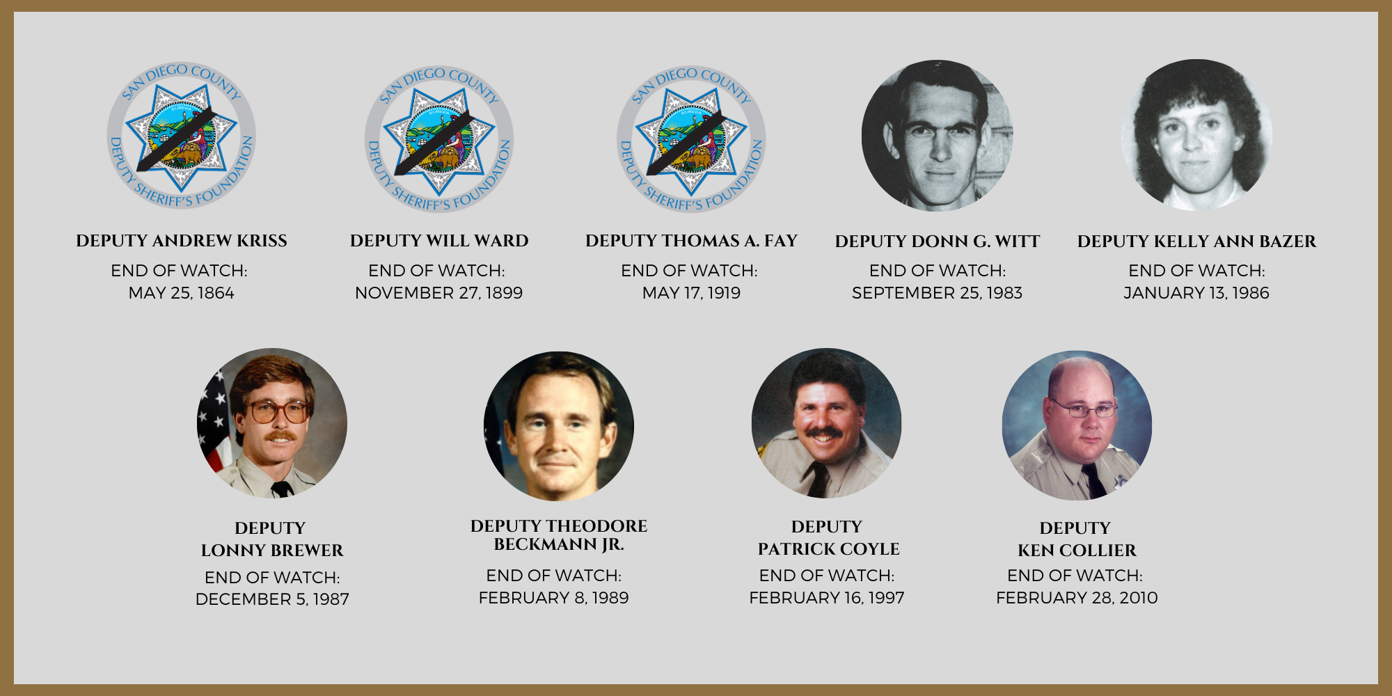 Line of Duty Memorial